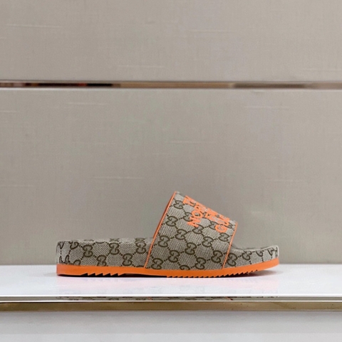 DÉP GUCCI GG THE NORTH FACE CANVAS UNISEX SLIPPER