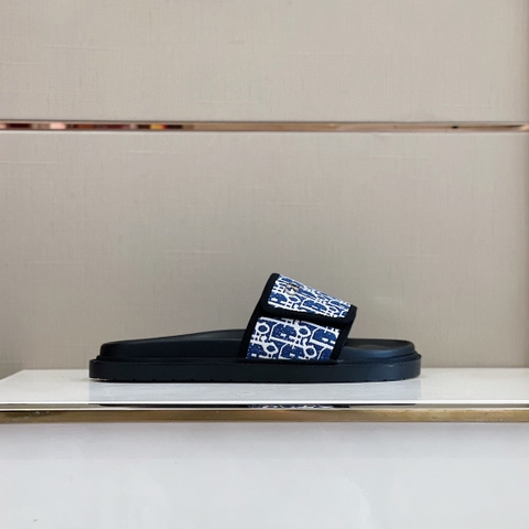 DÉP DIOR OBLIQUE MAN SLIPPER