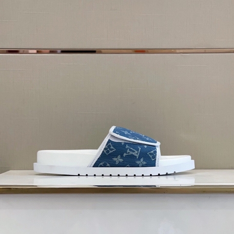 DÉP LOUIS VUITTON MONOGRAM NBA UNISEX SLIPPER