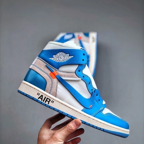 GIÀY Jordan 1 Retro High Off-White University Blue