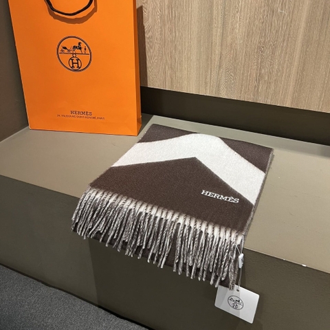 KHĂN HERMES cashmere scarf