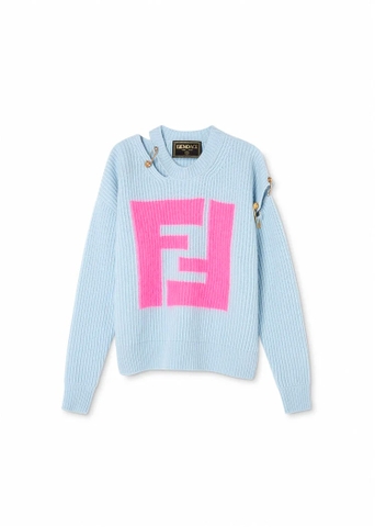 ÁO FENDACE FENDACE CUTOUT SWEATER