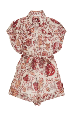 VÁY ZIMMERMANN Red Flower Vintage Dress