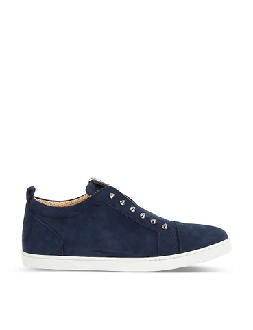 GIÀY CHRISTIAN LOUBOUTIN F.A.V Fique A Vontade leather low-top trainers