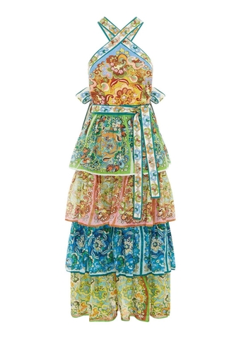 VÁY ALEMAIS HAI DÂY CỔ YẾM ALEMAIS DREAMER IN COTTON High Classy