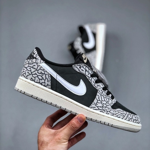 GIÀY Air Jordan 1 Low OG “Black Cement”