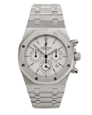 Đồng hồ Audemars Piguet Royal Oak Chronograph mặt số màu bạc