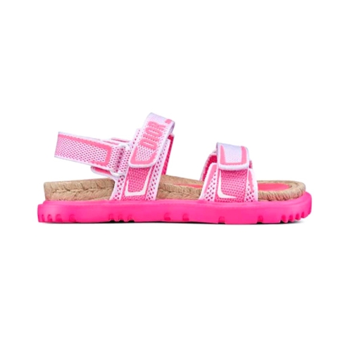 DÉP SANDAL DIOR Dioract Sandal White and Bright Pink Technical Mesh and Rubber