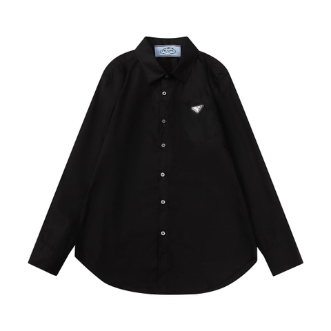 ÁO PRADA SHIRT MÀU ĐEN