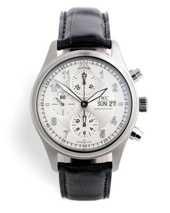 Đồng hồ IWC Spitfire Chronograph mặt số màu trắng