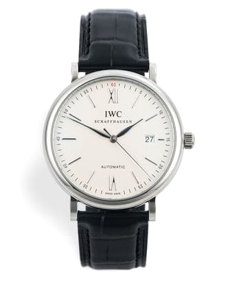 Đồng hồ IWC Portofino Automatic mặt số màu trắng