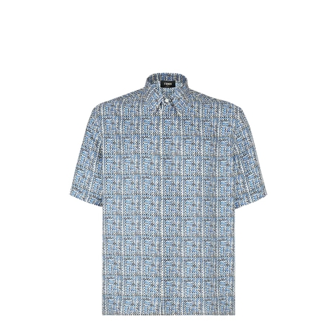 ÁO FENDI FF SHIRT LỤA TƠ TẰM
