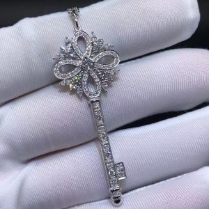 Vòng cổ Tiffany & Co Tiffany Victoria Platinum Bạch Kim