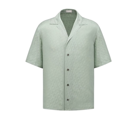 ÁO DIOR SHIRT SILK GREEN