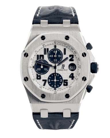 Đồng hồ Audemars Piguet Royal Oak Offshore Chronograph mặt số màu trắng