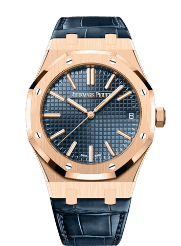 Đồng hồ Audemars Piguet Royal Oak Blue Dial mặt số màu xanh dương