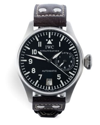 Đồng hồ IWC Big Pilot First Series mặt số màu đen