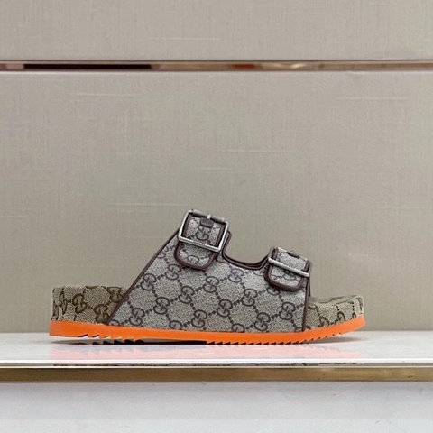 DÉP GUCCI GG CANVAS MAN SLIPPER