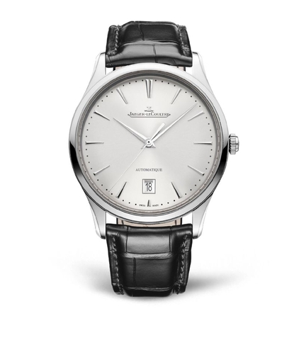 Đồng hồ Jaeger-LeCoultre Stainless Steel Master Ultra Thin Date mặt số màu bạc