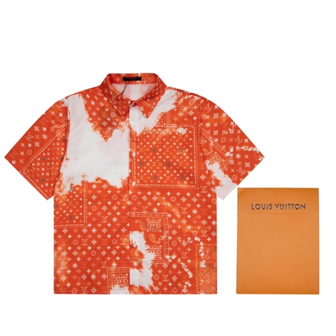 ÁO LOUIS VUITTON SHIRT MÀU CAM