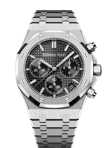 Đồng hồ Audemars Piguet Royal Oak Chronograph Gold mặt số màu đen