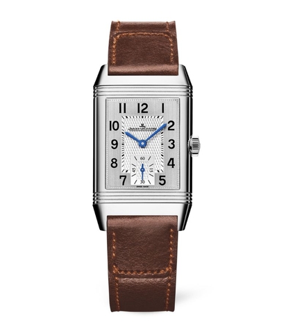 Đồng hồ Jaeger-LeCoultre Medium Stainless Steel Reverso Classic Monoface mặt số màu xám