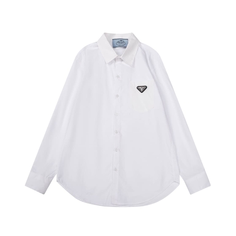 ÁO PRADA SHIRT MÀU TRẮNG