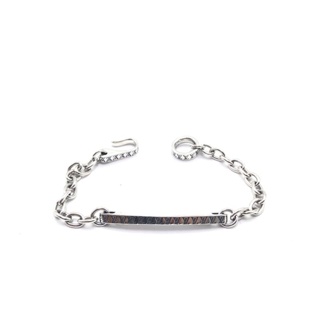 Vòng đeo tay có thể điều chỉnh LV Louis Vuitton bạc S925