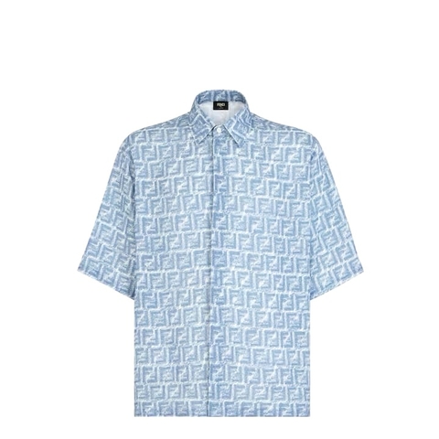 ÁO FENDI FF SHIRT LỤA TƠ TẰM