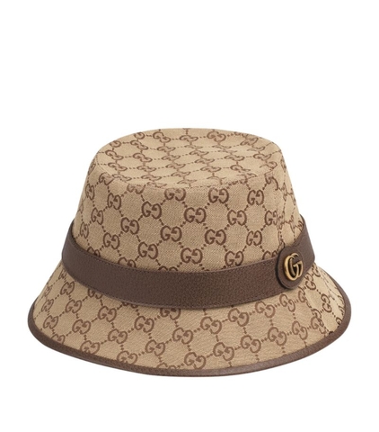 MŨ GUCCI Canvas GG Supreme Bucket Hat