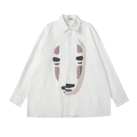 ÁO LOEWE SHIRT MÀU TRẮNG STRANGEMAN
