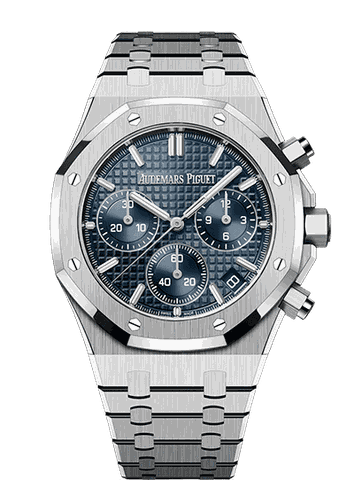 Đồng hồ Audemars Piguet Royal Oak Chronograph Gold mặt số màu xanh dương