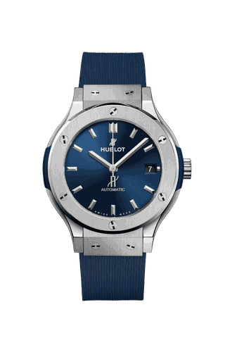 ĐỒNG HỒ HUBLOT CLASSIC FUSION TITANIUM BLUE 38MM