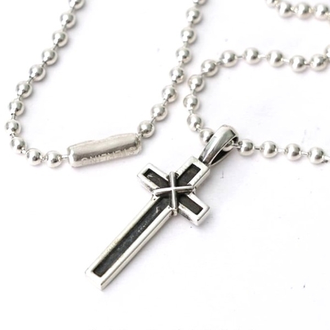 VÒNG CỔ CHROME HEARTS CROSS HÌNH THÁNH GIÁ Bạc S925