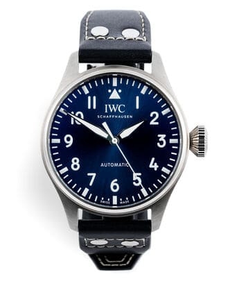 Đồng hồ IWC Big Pilot mặt số màu xanh dương