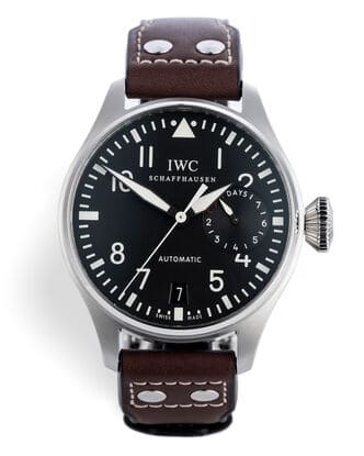 Đồng hồ IWC Big Pilot 7-day Power Reserve mặt số màu đen