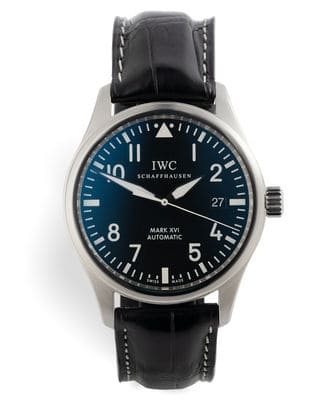 Đồng hồ IWC Mark XVI mặt số màu đen