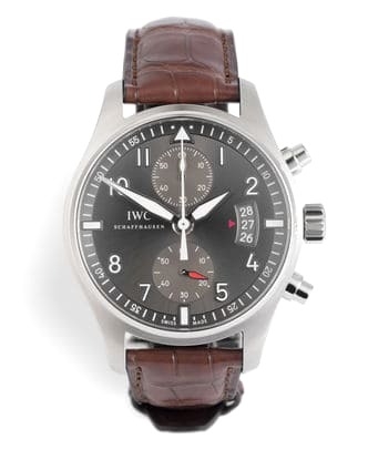 Đồng hồ IWC Spitfire Chronograph mặt số màu xám