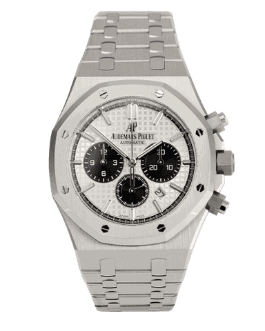 Đồng hồ Audemars Piguet Royal Oak Chrono Panda mặt số màu bạc
