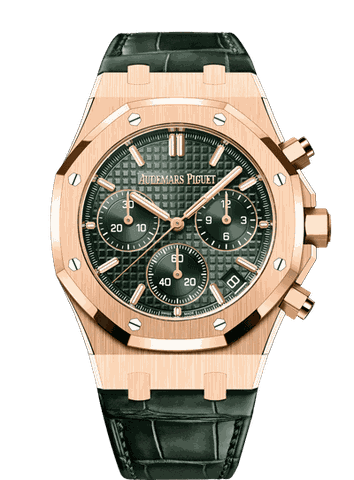 Đồng hồ Ademars Piguet Royal Oak Selfwinding Chronograph mặt số màu xanh
