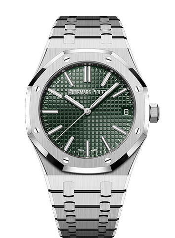 Đồng hồ Đồng hồ Ademars Piguet Royal Oak Selfwinding mặt số màu xanh olive