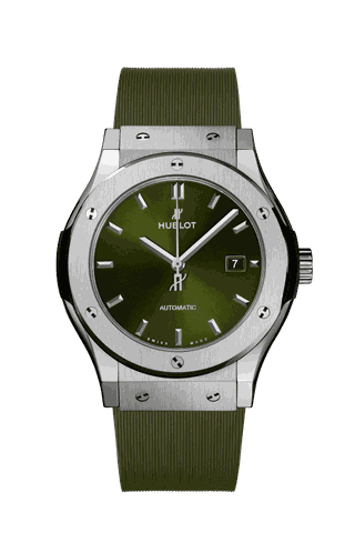 ĐỒNG HỒ HUBLOT CLASSIC FUSION TITANIUM GREEN 42MM