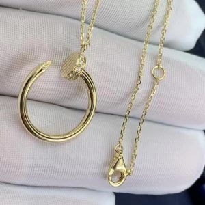 Vòng cổ Cartier Juste Un Clou yellow gold vàng vàng 18K