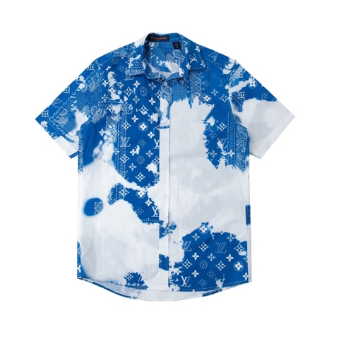 ÁO LOUIS VUITTON SHIRT MÀU XANH SKYBLUE