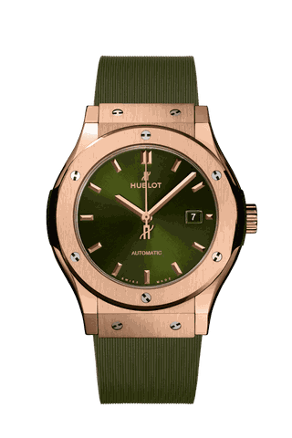 ĐỒNG HỒ HUBLOT CLASSIC FUSION KING GOLD GREEN 42MM