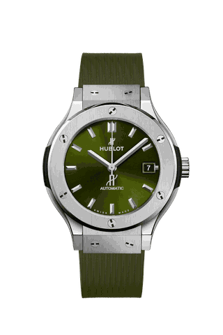 ĐỒNG HỒ HUBLOT CLASSIC FUSION TITANIUM GREEN 38MM