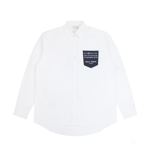 ÁO MAISON MARGIELA SHIRT POPLIN WHITE