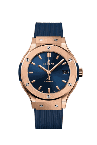 ĐỒNG HỒ HUBLOT CLASSIC FUSION KING GOLD BLUE 38MM