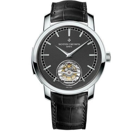 Đồng hồ Vacheron Constantin Traditionnelle Tourbillon mặt số màu xám