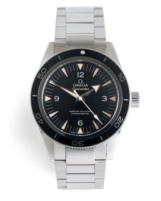 Đồng hồ Omega Seamaster 300 Master Co-Axial mặt số màu đen